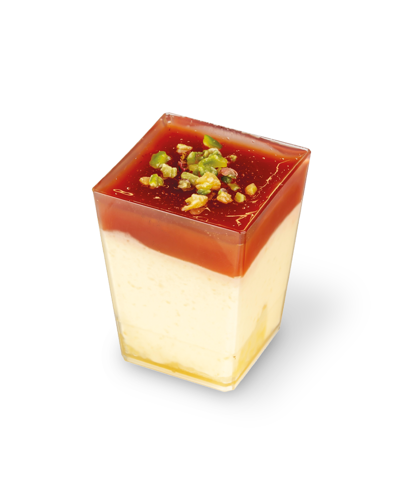 Creamy Apricot and Red Fruit Jelly Golosotto